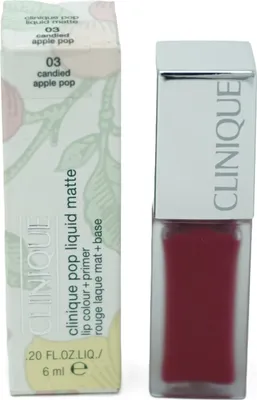 Obrázek produktu pro Clinique Pop liquid Matte Lippenstift 6ml/ 03 Kandované jablko pop