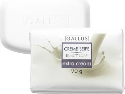 Zdjęcie produktu dla Mydło w kostce Gallus Extra cream 90 g Kremowe nawilżające
