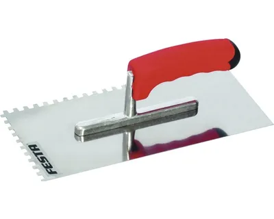 Obrázok produktu pre Hladitko PROFI so zubami nerez 10 mm, 280x130 mm