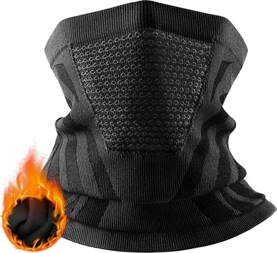 Produktbild von Schlauchschal Herren Damen Winddicht Multifunktionstuch Winter Loop Schal Halswärmer Nackenwärmer Halstuch Motorrad für Ski Radfahren Fahrrad Motorrad Laufen