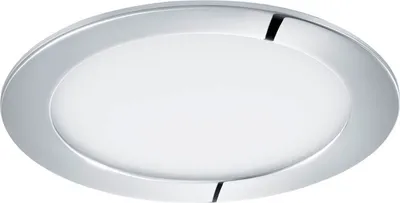 Produktbild von EGLO Fueva 1, Nicht austauschbare(s) Leuchtmittel, 3000 K, 1200 lm, IP44, Chrom, Weiß
