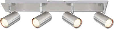 Produktbild von ISOLED Deckenstrahler nickel matt, 4xGU10 Fassung