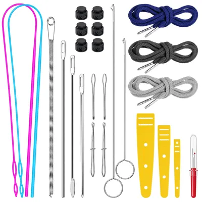 28-teiliges Nadel-Einfädel-Set mit Einfädelhilfe