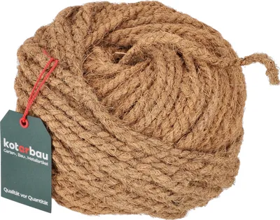 Image de KOTARBAU® Corde en fibre de coco Corde de coco 10mm x 60 m Corde