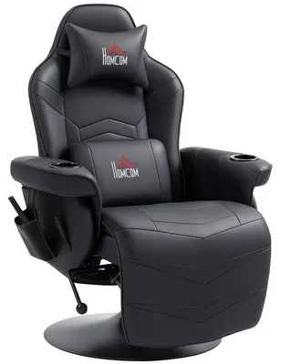 Productafbeelding van HOMCOM relaxfauteuil met massagefunctie, elektrische tv-stoel met verstelbare rugleuning