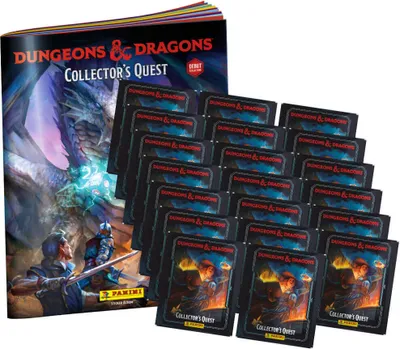 Produktbild von Panini Dungeons & Dragons Sticker - Collectors Quest Sammelsticker - 1 Album + 20 Tüten