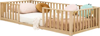 Produktbild von Bopita Jamie Montessori Bett – 90 x 200 cm – Natur | Betten