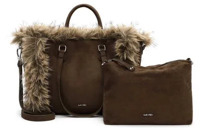 Produktbild von SURI FREY Shopper Umhängetasche Chessy Cityshopper Oliv dunkelbraun