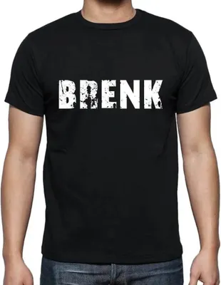 Produktbild von Herren Grafik T-Shirt Brenk Öko-Verantwortlich Vintage Jahrgang Kurzarm Lustige Druck Geburtstag Geschenk Mann