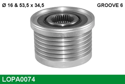 Produktbild von Generatorfreilauf RIEMENSCHEIBE LICHTMASCHINE