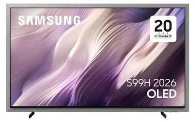 Produktbild von Samsung TQ77S99HATXXC, 195,6 cm (77"), 3840 x 2160 Pixel, OLED, Smart-TV, WLAN, Schwarz