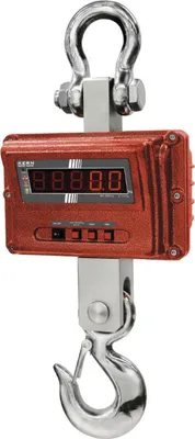 Produktbild von KERN & SOHN Kranwaage, 10000 kg, Rot, LED, 3 cm, 34 kg