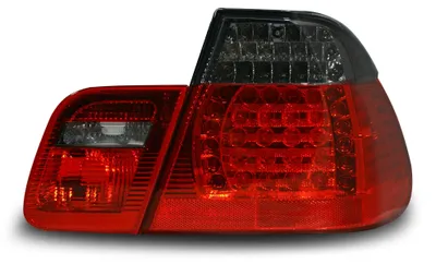 Produktbild von Original JOM LED Rückleuchten Schwarz SET für BMW E46 Limousine 05/1998-09/2001