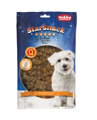 Obrázok produktu pre Vrecko Nobby Duo Bones "Lamb & Rice", 200 g