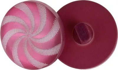 Image de Bouton - lot de 3 pièces - 20 cm (diamètre) - Rose