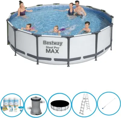 Obrázek produktu pro Bestway Pool Steel Pro MAX - Bazénová souprava - 427x107 cm