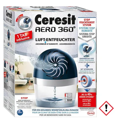 Obrázek produktu pro Odvlhčovací systém Pattex Cerecit Aero 360 stupňů barva modrá