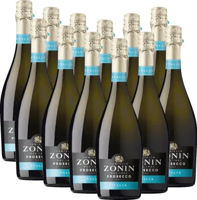 Produktbild von 12er Vorteilspaket - Prosecco Spumante Brut DOC - Zonin