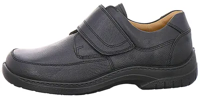 Produktbild von Jomos Klettschuhe Herren Glattleder SchwarzGröße:45