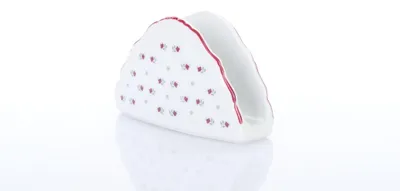 Produktbild von Stojánek na ubrousky, český porcelán, Verona, Franceska, G. Benedikt, 6,5 cm