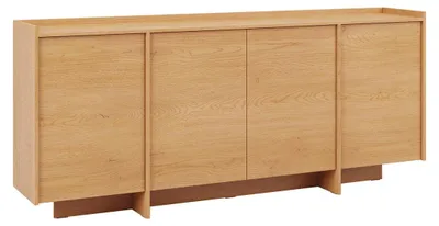 Produktbild von Buffet Japandi mit 4 Türen, Holzoptik, 200.1cm
