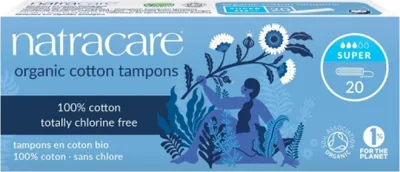 Zdjęcie produktu dla Natracare Tampony Super 20 sztuk