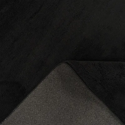 Produktbild von Paco Home Waschbarer Teppich Wohnzimmer Kurzflor Einfarbiger Moderner Stil Weich 200 cm rund