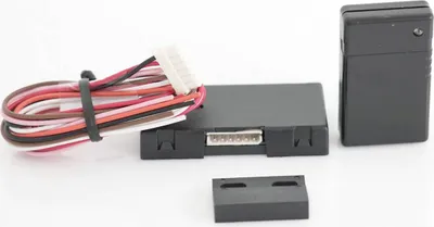 Produktbild von Funksensor-Starterset zur Absicherung von Aufbautüren/Klappe - schwarz