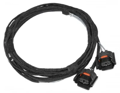 Image de Faisceau de câbles d'origine Kufatec pour phares antibrouillard, compatible avec les modèles VW up, Skoda Citigo et Seat Mii