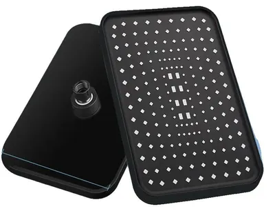 Zdjęcie produktu dla Deszczownica, obrót o 360°, oszczędzająca wodę, czarna