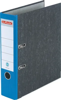 Produktbild von Ordner A4 maX.file nature Wolkenmarmor 80mm blau Packung mit 20 Stück