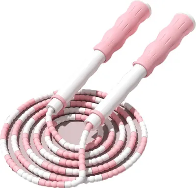 Produktbild von Springseil mit weichen Perlensegmenten – verwicklungsfrei für Fitness, Training und Workout