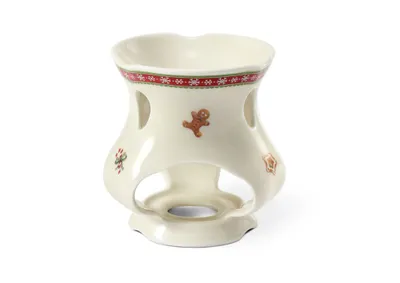 Obrázok produktu pre Aromalampa, vianočný porcelán, perník, 9 cm, Leander