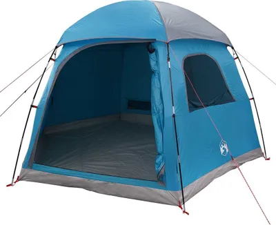 Obrázok produktu pre vidaXL Rodinný stan Igloo pre 6 osôb Modrý vodotesný