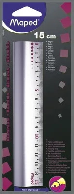 Zdjęcie produktu dla Linijka do cięcia aluminium 15 cm