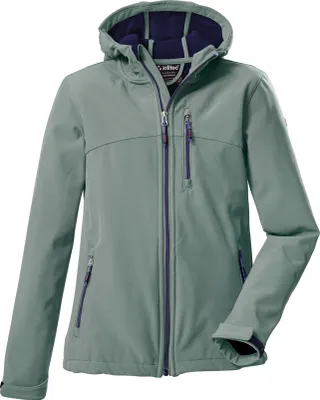 Produktbild von killtec Softshelljacke Girls Softshelljacke 00729-blaugrün 140 weiblich