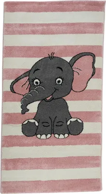 Image de 80 x 150 cm Tapis pour enfants Kiddo A1087 rose