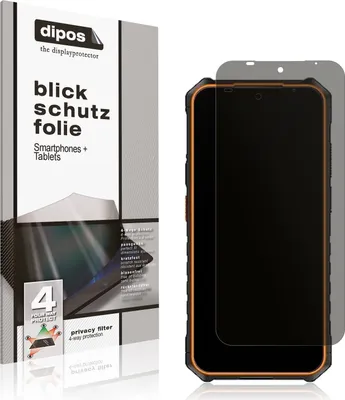 Produktbild von Blickschutzfolie für Hammer Iron 6 matt Schutzfolie Folie Display Schutz dipos