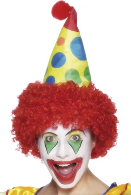 Produktbild von Clownhut Haar Blume Hut Fasching Karneval Kostüm