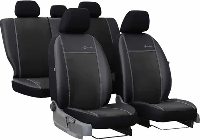 Immagine prodotto di Coprisedili auto Coprisedili universali per Fiat Punto I Set nero