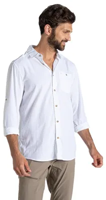 Immagine prodotto di Craghoppers - Camicia "Nuoro II" da uomo CG2041 (L) (Bianco)