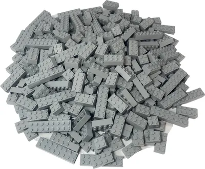 Zdjęcie produktu dla Klocki LEGO® Jasnoszary NOWOŚĆ! Ilość 100x - każdy zestaw składany indywidualnie