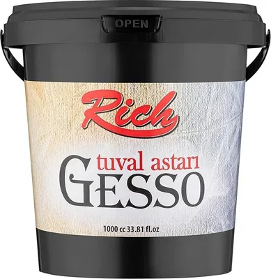 Zdjęcie produktu dla Podkład Rich Gesso White – na bazie akrylu – WHITE – 1000 ml