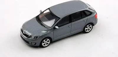 Zdjęcie produktu dla Skoda Rapid Spaceback (2013) - szary platynowy metalik ABREX 1:43