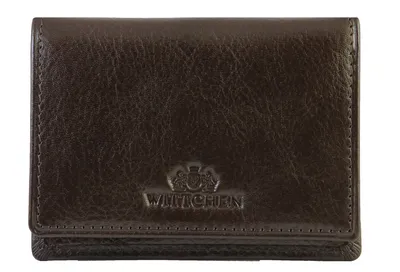 Produktbild von WITTCHEN Visitenkartenetui BRAUN Echtleder elegant praktisch leicht Uni