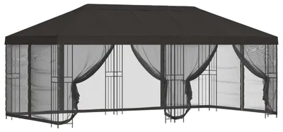 Immagine prodotto di Gazebo con pareti laterali 6 x 3 m Antracite