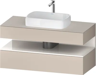 Produktbild von DURAVIT QA4732022830010 QTG KWTU WH Ek. 1200x550x600 Tp. Smt