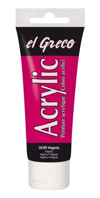 Produktbild von Kreul el Greco Acrylic Tube magenta 75 ml