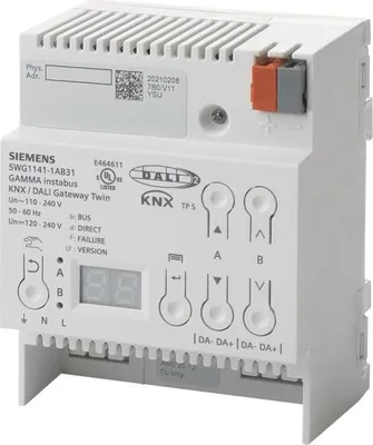 Image de Passerelle KNX DALI, 2x64 5WG1141-1AB31