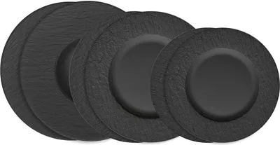 Image de Villeroy & Boch Manufacture Rock Tellerset 6tlg. EC ( Germany) | Art.-Nr. 1042398152 | EAN 4003686437173